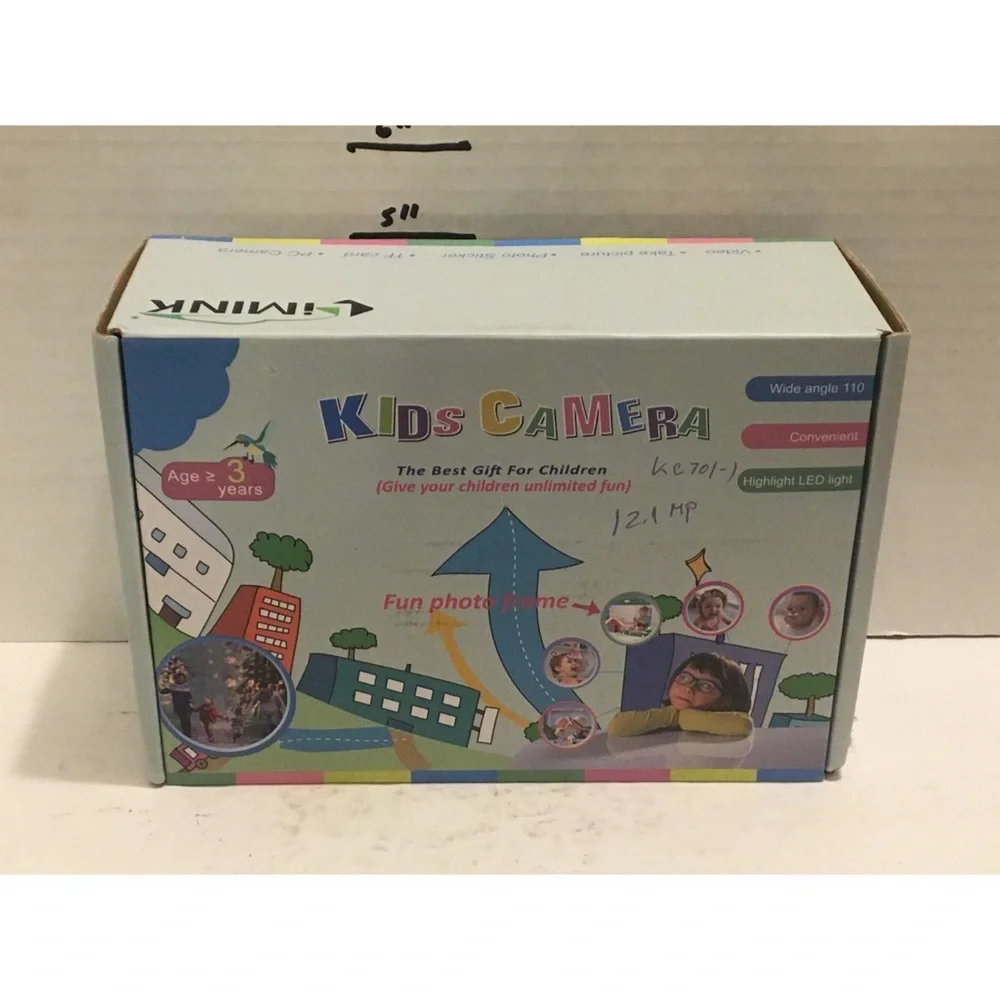 Limink kids camera 12.1MP with 32GB microSD card